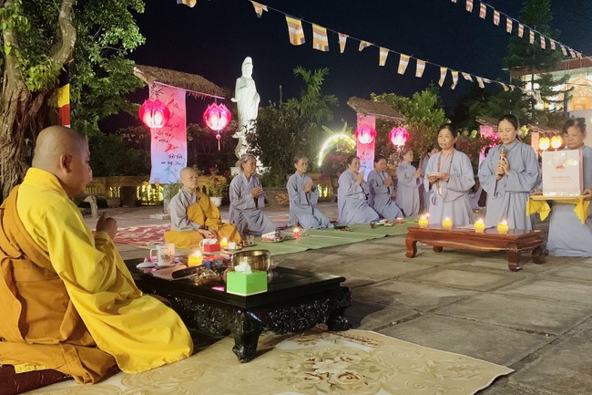 Chùa Đống Cao – Thanh Hóa: Kết khóa Khóa tu “Hướng Về Mùa Phật Đản” và thiện sự ngày rằm