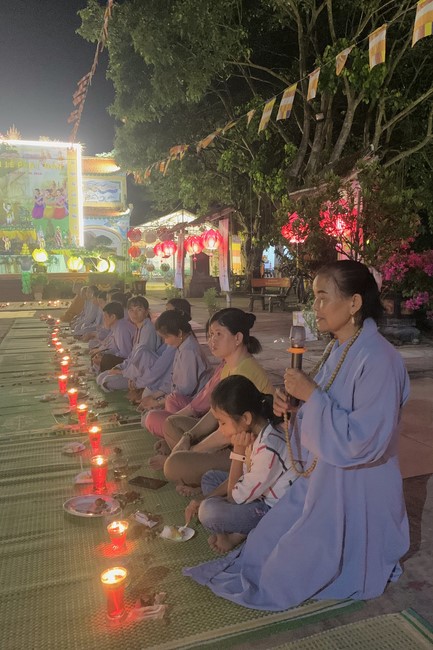 Chùa Đống Cao – Thanh Hóa: Kết khóa Khóa tu “Hướng Về Mùa Phật Đản” và thiện sự ngày rằm