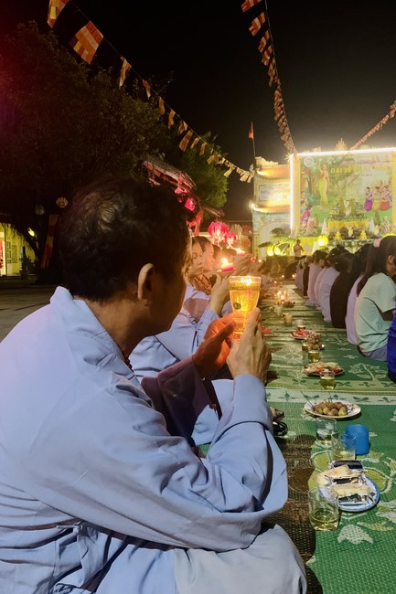 Chùa Đống Cao – Thanh Hóa: Kết khóa Khóa tu “Hướng Về Mùa Phật Đản” và thiện sự ngày rằm