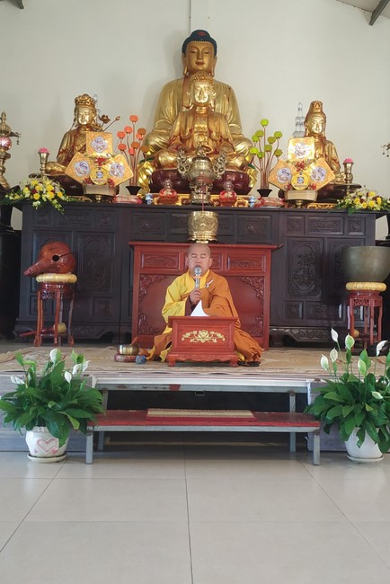 Chùa Đống Cao – Thanh Hóa: Kết khóa Khóa tu “Hướng Về Mùa Phật Đản” và thiện sự ngày rằm