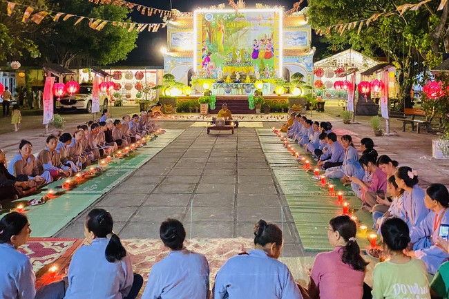 Chùa Đống Cao – Thanh Hóa: Kết khóa Khóa tu “Hướng Về Mùa Phật Đản” và thiện sự ngày rằm