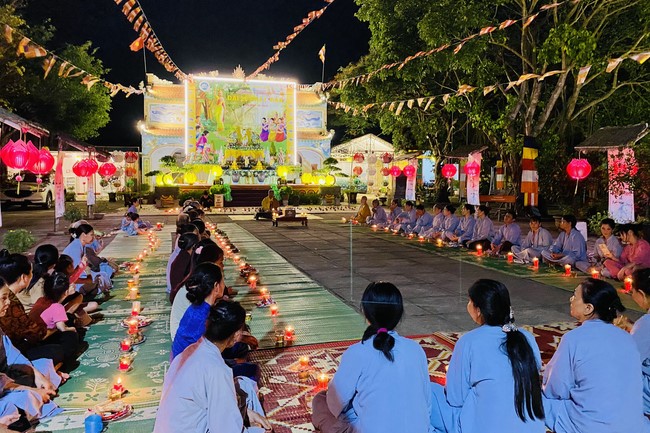 Chùa Đống Cao – Thanh Hóa: Kết khóa Khóa tu “Hướng Về Mùa Phật Đản” và thiện sự ngày rằm