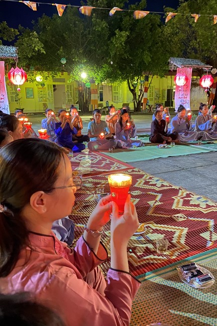 Chùa Đống Cao – Thanh Hóa: Kết khóa Khóa tu “Hướng Về Mùa Phật Đản” và thiện sự ngày rằm