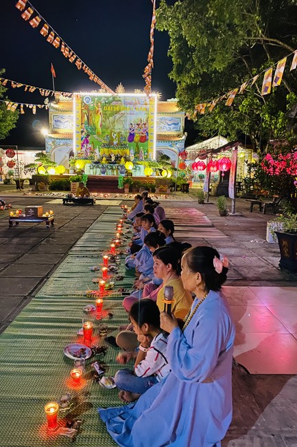 Chùa Đống Cao – Thanh Hóa: Kết khóa Khóa tu “Hướng Về Mùa Phật Đản” và thiện sự ngày rằm
