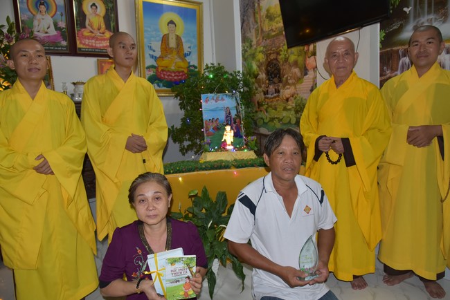 Recognition Award for Vesak Decoration at Buddhists’ residences