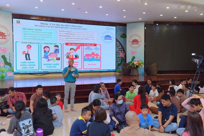 Training class for children's educational skills and cognitive orientation for parents