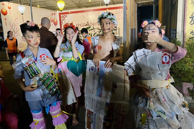 Summer Retreat for children in 2023 at Dong Cao pagoda, Thanh Hoa