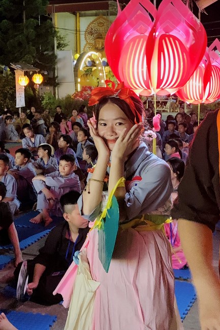 Summer Retreat for children in 2023 at Dong Cao pagoda, Thanh Hoa