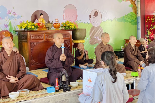 Summer Retreat for children in 2023 at Dong Cao pagoda, Thanh Hoa