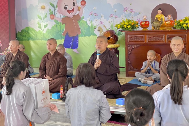 Summer Retreat for children in 2023 at Dong Cao pagoda, Thanh Hoa
