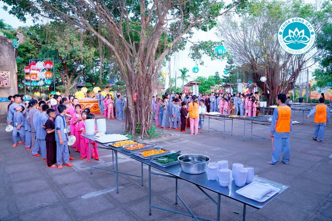 Summer Retreat for children in 2023 at Dong Cao pagoda, Thanh Hoa