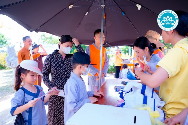 Summer Retreat for children in 2023 at Dong Cao pagoda, Thanh Hoa