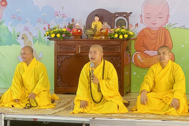 Summer Retreat for children in 2023 at Dong Cao pagoda, Thanh Hoa