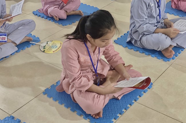 Summer Retreat for children in 2023 at Dong Cao pagoda, Thanh Hoa
