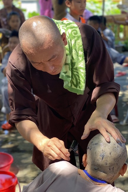Summer Retreat for children in 2023 at Dong Cao pagoda, Thanh Hoa