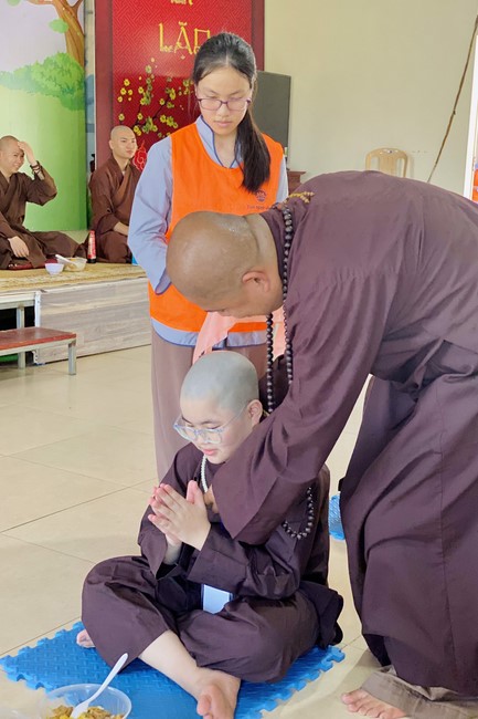 Summer Retreat for children in 2023 at Dong Cao pagoda, Thanh Hoa