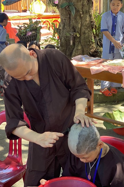 Summer Retreat for children in 2023 at Dong Cao pagoda, Thanh Hoa