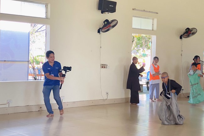 Summer Retreat for children in 2023 at Dong Cao pagoda, Thanh Hoa