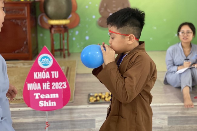 Summer Retreat for children in 2023 at Dong Cao pagoda, Thanh Hoa