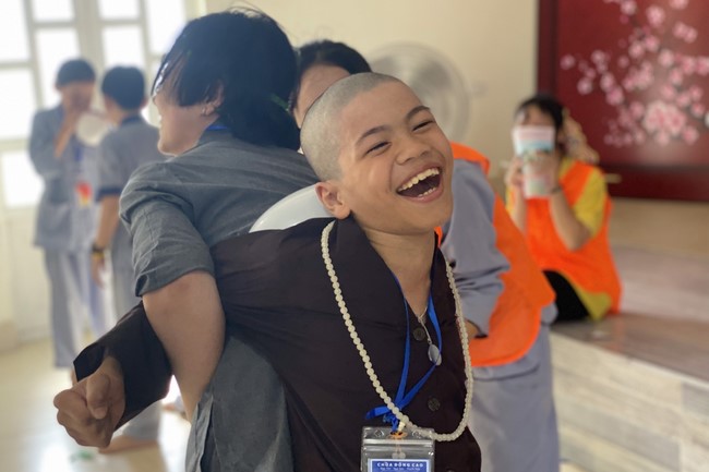 Summer Retreat for children in 2023 at Dong Cao pagoda, Thanh Hoa