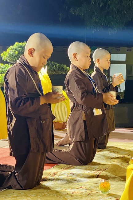 Summer Retreat for children in 2023 at Dong Cao pagoda, Thanh Hoa