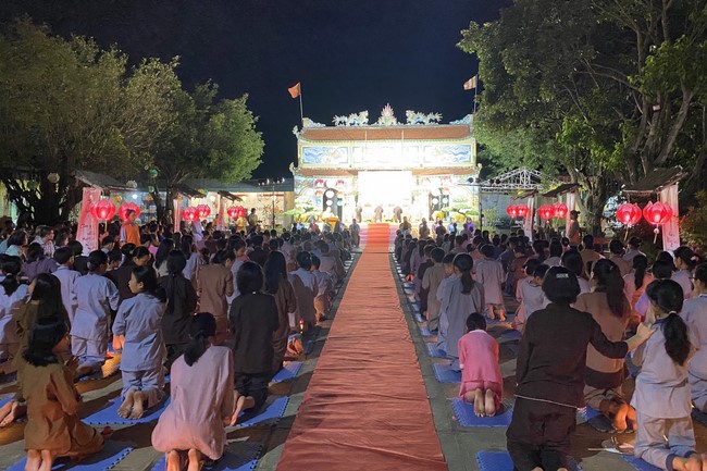Summer Retreat for children in 2023 at Dong Cao pagoda, Thanh Hoa