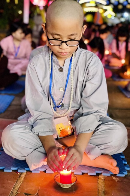 Summer Retreat for children in 2023 at Dong Cao pagoda, Thanh Hoa