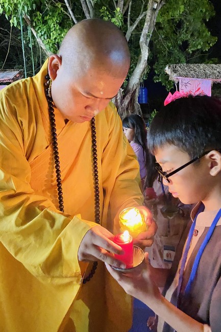 Summer Retreat for children in 2023 at Dong Cao pagoda, Thanh Hoa