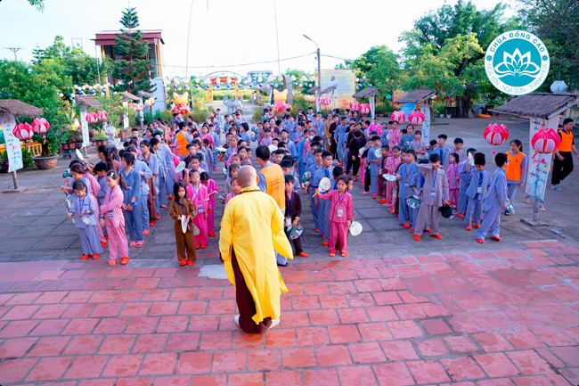 Summer Retreat for children in 2023 at Dong Cao pagoda, Thanh Hoa