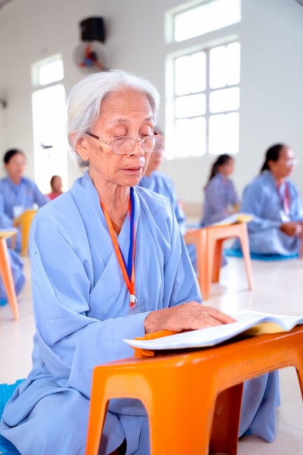 The 1st Retreat The path leading to right direction at Dong Cao Pagoda, Thanh Hoa