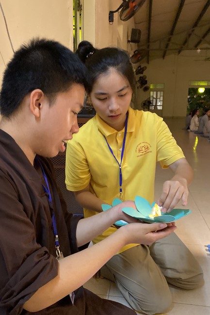The 1st Retreat The path leading to right direction at Dong Cao Pagoda, Thanh Hoa