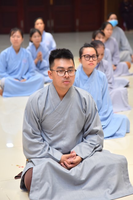 Permanent Director Board of Vietnam Buddhist Sangha visit Hoang Phap Pagoda
