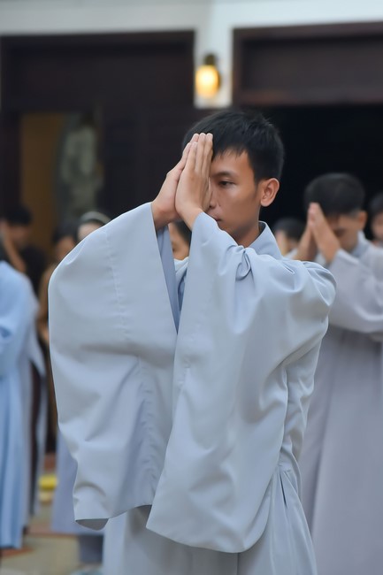 The Ordination Ceremony on June 10th, Year of the Cat