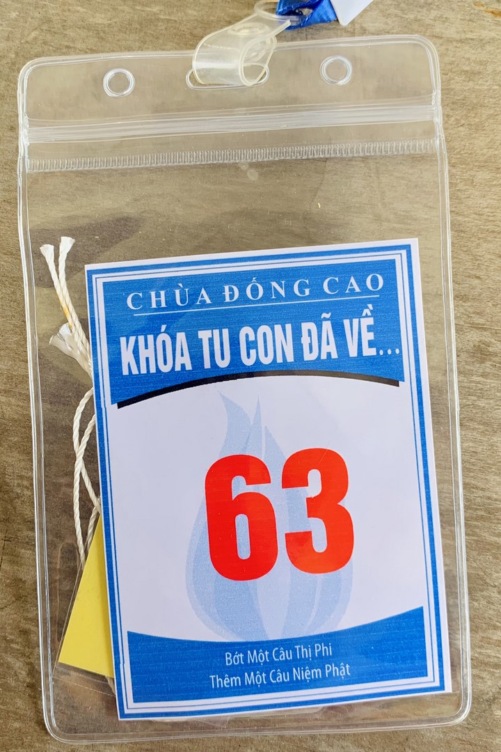 The 14th Retreat I have returned at Dong Cao Pagoda, Thanh Hoa