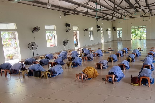 The 14th Retreat I have returned at Dong Cao Pagoda, Thanh Hoa