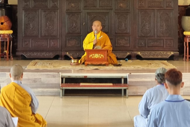 The 14th Retreat I have returned at Dong Cao Pagoda, Thanh Hoa