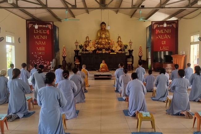 The 14th Retreat I have returned at Dong Cao Pagoda, Thanh Hoa