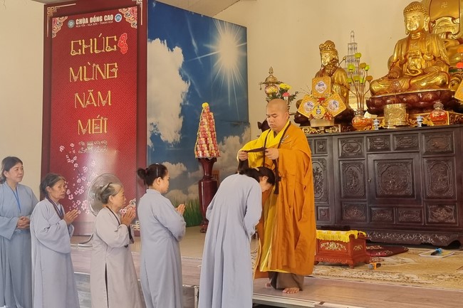 The 14th Retreat I have returned at Dong Cao Pagoda, Thanh Hoa