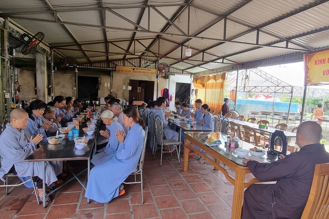 The 14th Retreat I have returned at Dong Cao Pagoda, Thanh Hoa