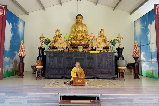 The 14th Retreat I have returned at Dong Cao Pagoda, Thanh Hoa