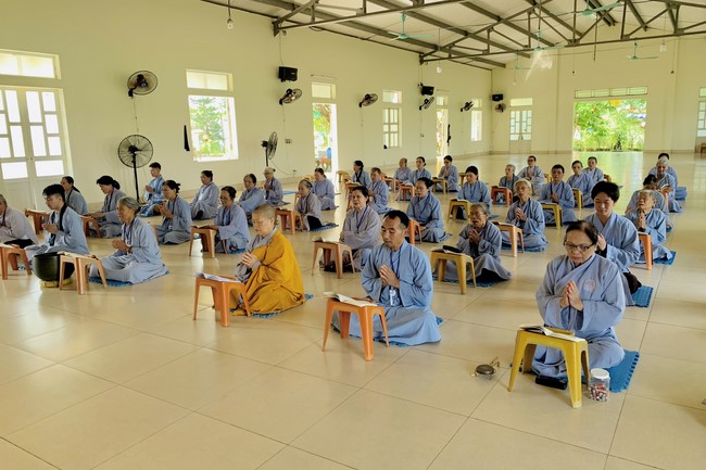 The 14th Retreat I have returned at Dong Cao Pagoda, Thanh Hoa