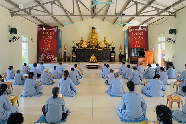 The 14th Retreat I have returned at Dong Cao Pagoda, Thanh Hoa