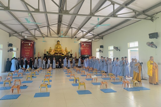 The 14th Retreat I have returned at Dong Cao Pagoda, Thanh Hoa