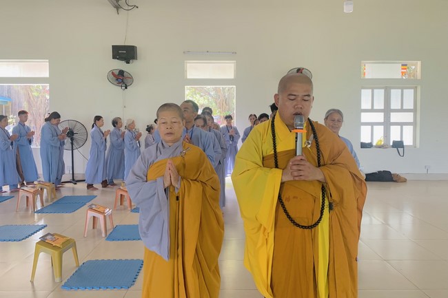 The 14th Retreat I have returned at Dong Cao Pagoda, Thanh Hoa