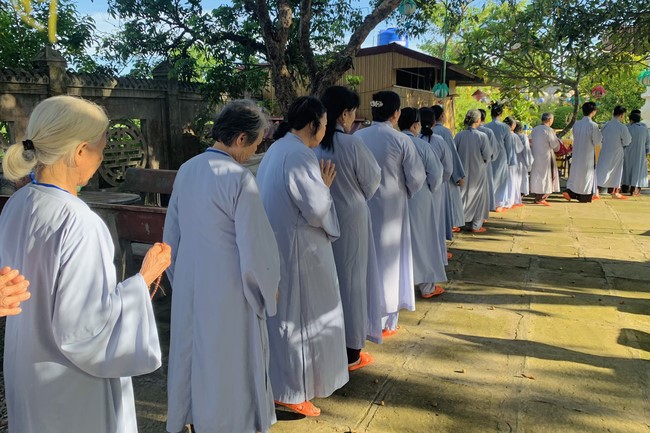 The 14th Retreat I have returned at Dong Cao Pagoda, Thanh Hoa
