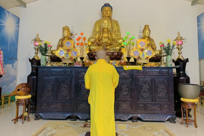 The 14th Retreat I have returned at Dong Cao Pagoda, Thanh Hoa