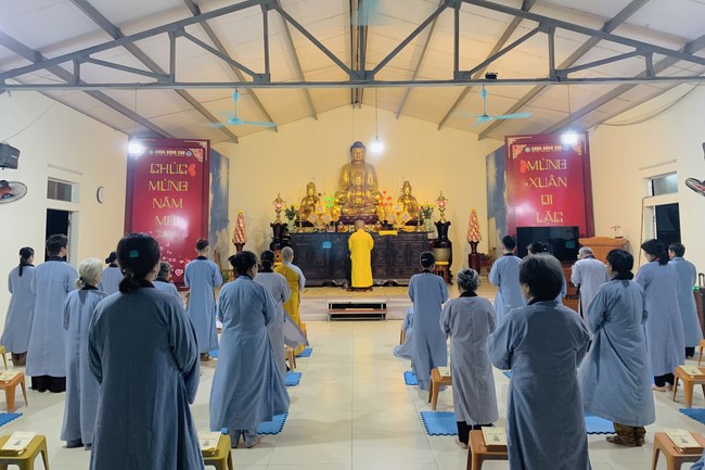 The 14th Retreat I have returned at Dong Cao Pagoda, Thanh Hoa