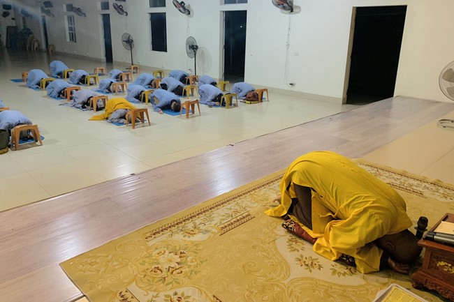 The 14th Retreat I have returned at Dong Cao Pagoda, Thanh Hoa