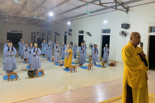 The 14th Retreat I have returned at Dong Cao Pagoda, Thanh Hoa