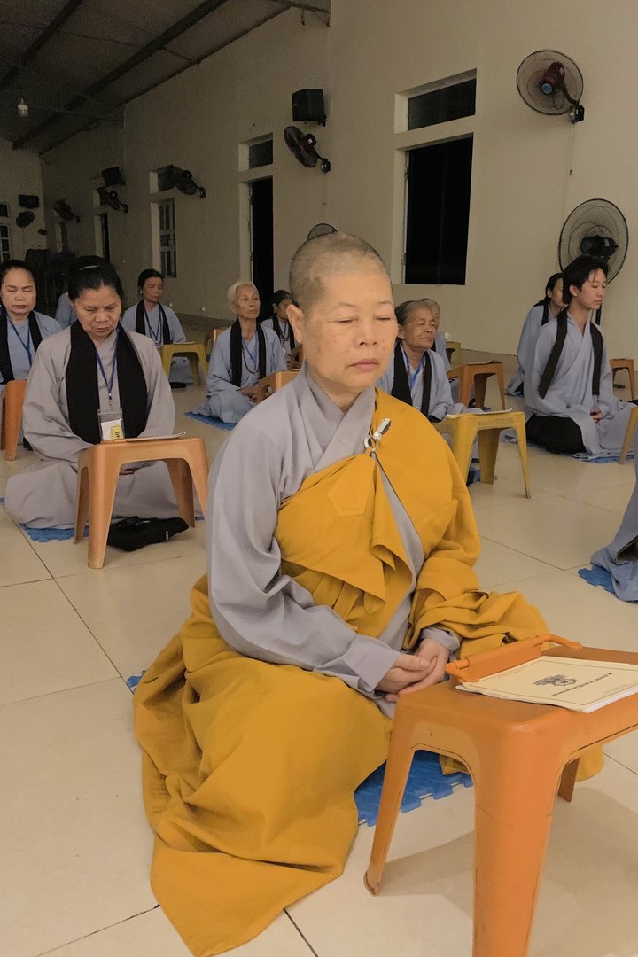 The 14th Retreat I have returned at Dong Cao Pagoda, Thanh Hoa